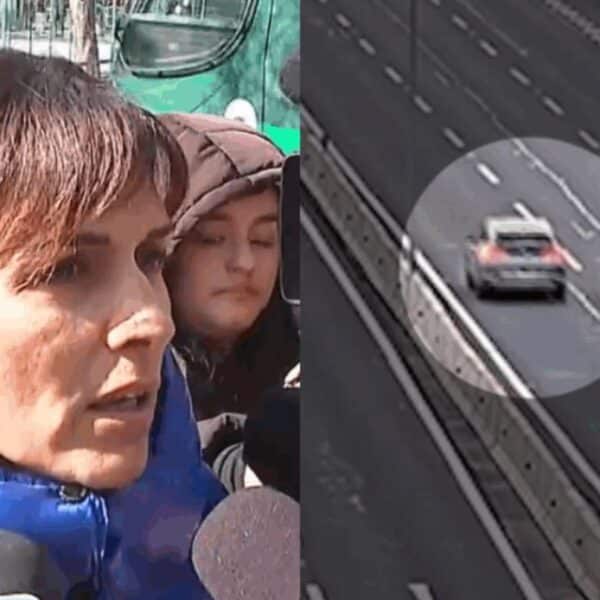 La periodista y animadora Ivette Vergara tras conocer las tres medidas que le impuso la justicia por conducir a 161 km/h en la Costanera Norte