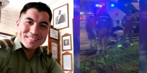 Jaime Urrea, funcionario de Carabineros involucrado en un procedimiento policial registrado en Quilleco.