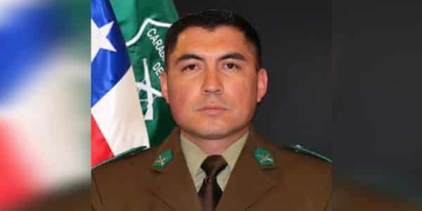 Jaime Urrea en una fotografía institucional de Carabineros, en el contexto de los homenajes realizados tras su fallecimiento.