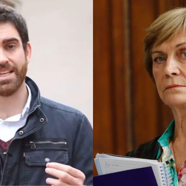 El diputado José Antonio Kast Adriasola durante una actividad política, en medio de sus diferencias públicas con Evelyn Matthei.