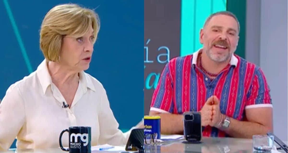 José Antonio Neme durante una intervención televisiva en Mega, en medio de sus cuestionamientos al liderazgo del Presidente Kast.