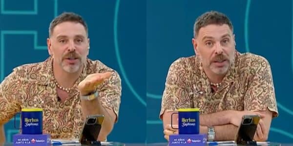 José Antonio Neme durante una intervención en Mucho Gusto de Mega, en medio del debate sobre las AFP y las pensiones.
