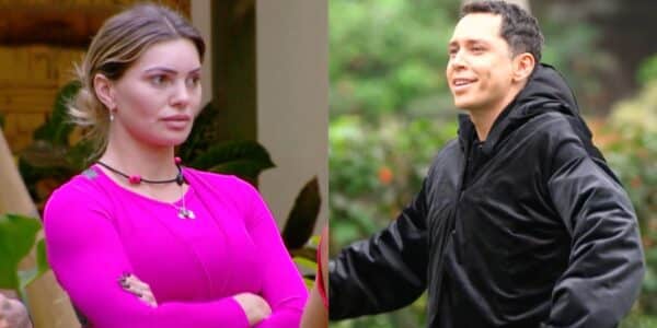 Karol Lucero durante su participación especial en Volverías con tu ex? 2 de Mega.