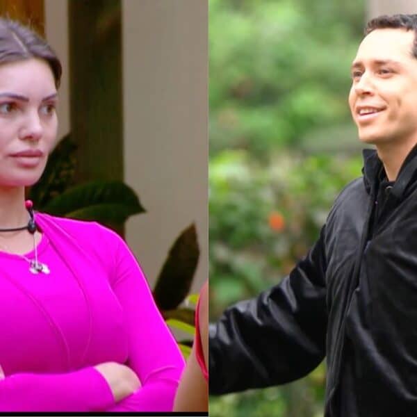 Karol Lucero durante su participación especial en Volverías con tu ex? 2 de Mega.