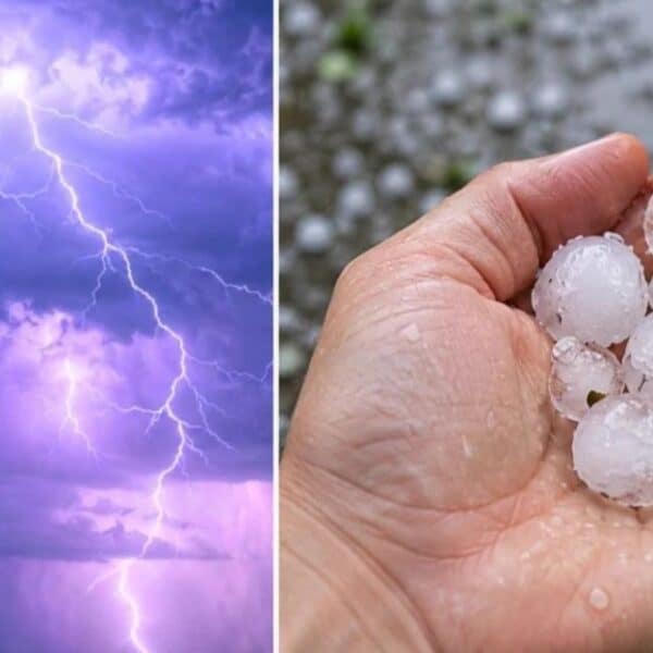 Nubes cubren Santiago ante la llegada de un sistema frontal con lluvias, viento e inestabilidad en la Región Metropolitana.