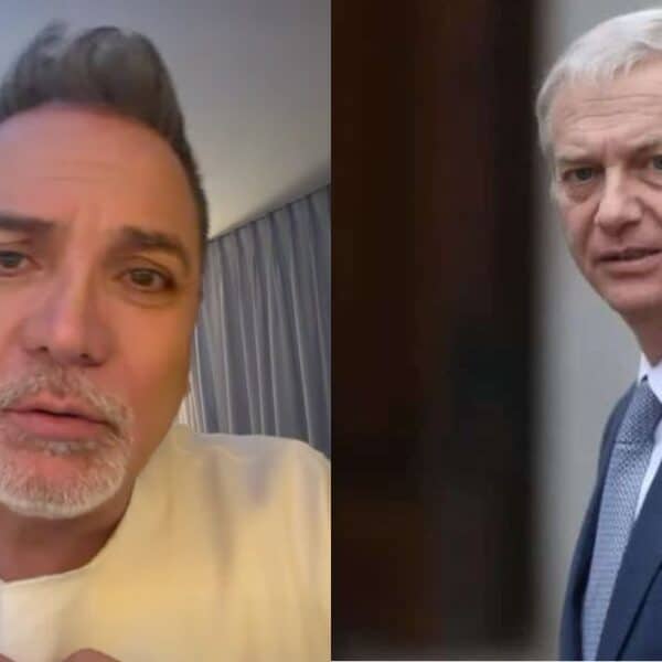 Luis Jara durante una presentación artística, en medio del debate por el financiamiento de la cultura en Chile.