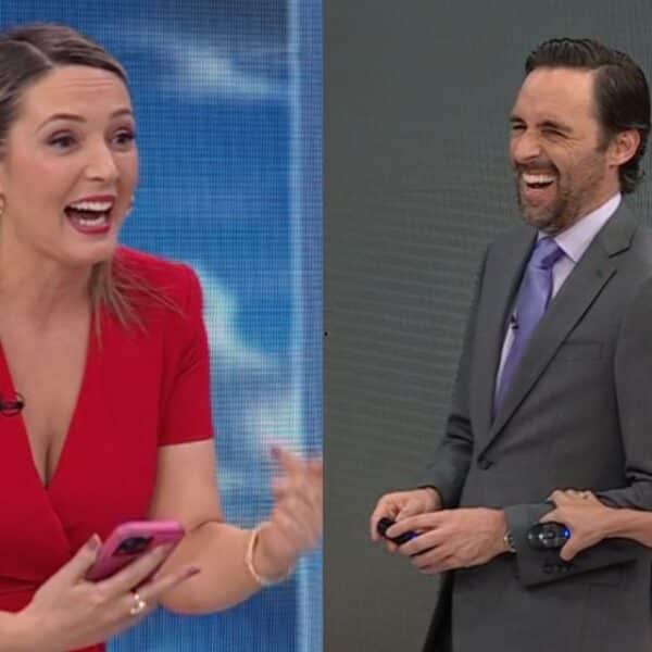 Macarena Pizarro y Daniel Matamala protagonizaron un momento viral en el noticiario central de Chilevisión, cuando no pudieron contener la risa durante la sección del tiempo.