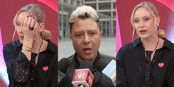 Marcela Vacarezza durante una emotiva intervención en Alfombra Roja al recordar su conflicto con Sergio Rojas.