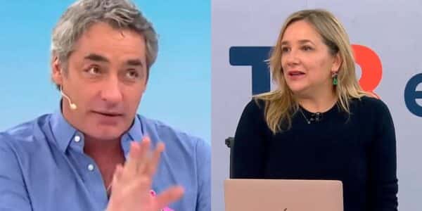 María José Hoffmann junto a José Luis Repenning y Fran García-Huidobro tras el ranking de denuncias del CNTV