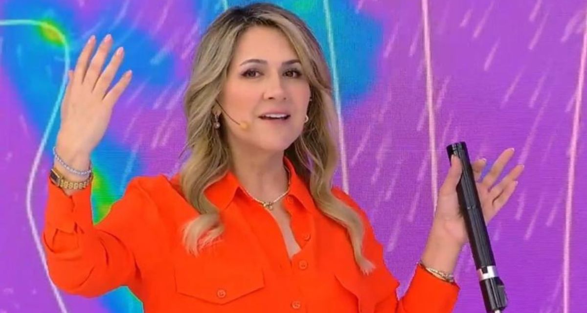 Michelle Adam presenta el pronóstico del temporal del martes 20 de octubre de 2026 en el matinal Tu Día de Canal 13.