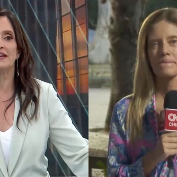 Propuesta pendiente de seleccionar y verificar: imagen general de una transmisión informativa de CNN Chile vinculada a Mónica Rincón.