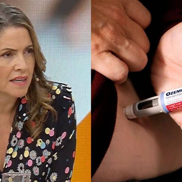 La periodista Monserrat Álvarez en el matinal Buenos Días a Todos de TVN al relatar su compleja experiencia usando Ozempic