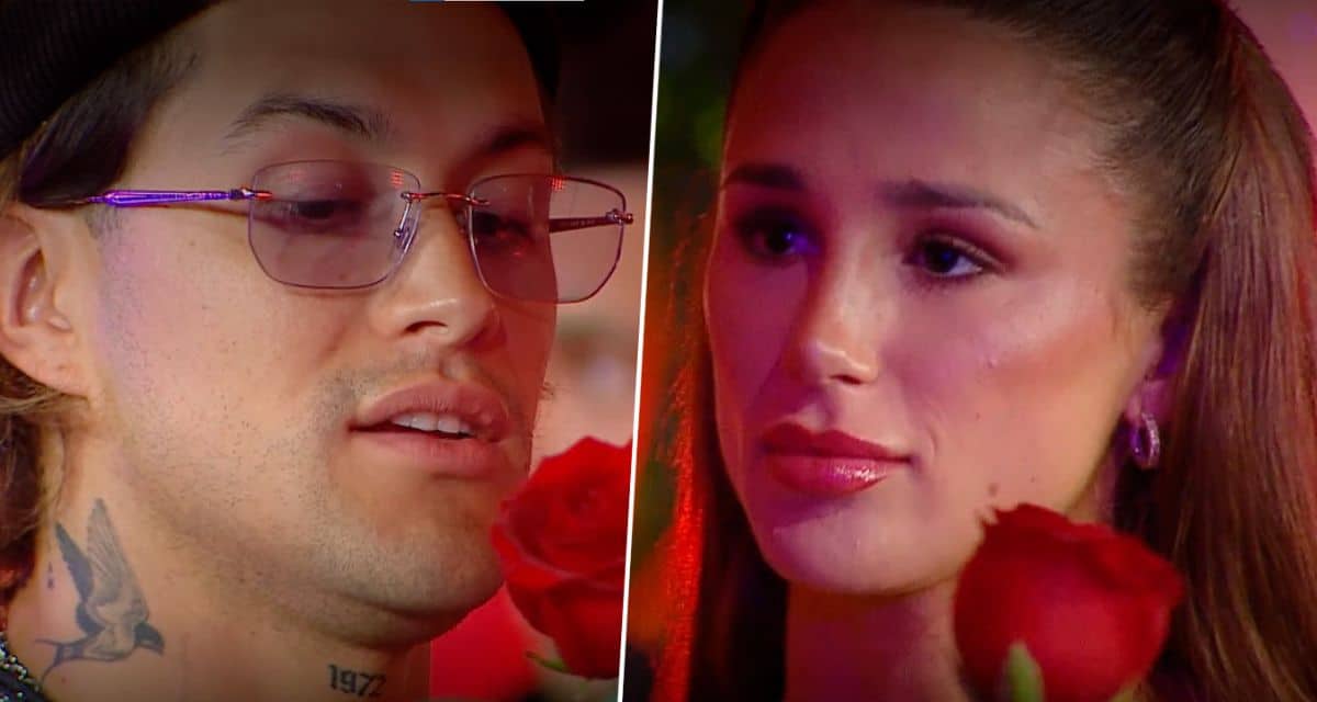 Nico Solabarrieta y Guarén durante una emotiva conversación en ¿Volverías con tu ex? 2 de Mega.