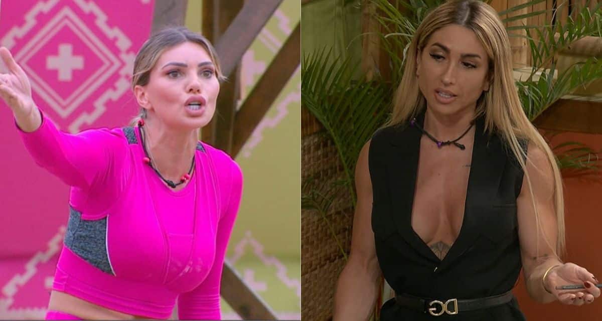 Nicole Moreno y Faloon Larraguibel, participantes de Volverías con tu ex 2 de Mega, en medio de la creciente tensión que marcará el próximo capítulo del reality