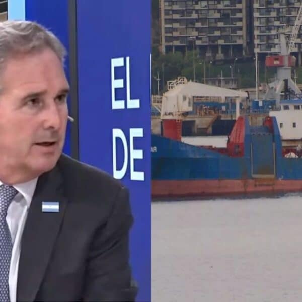 El canciller argentino Pablo Quirno durante una aparición pública: sus declaraciones sobre Chile y la ruta marítima a Malvinas encendieron la polémica.