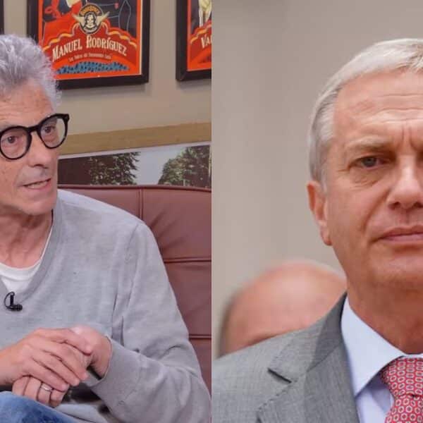 Pablo Schwarz durante una entrevista en la que analizó el gobierno de José Antonio Kast y la situación política chilena.