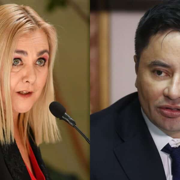 Pamela Jiles durante una actividad política tras intervenir en las controversias que involucraron a Bachelet y Matthei.