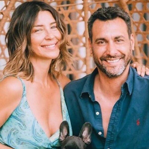 La actriz y panelista Pancha Merino junto a su expareja Andrea Marocchino en medio de las versiones cruzadas tras su separación y disputa legal.
