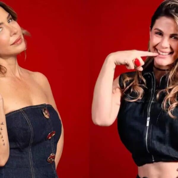 Pancha Merino y Laura Prieto en fotografías de archivo, en medio de la controversia surgida entre ambas figuras de Canal 13.