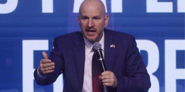 Brandon Judd, embajador de Estados Unidos en Chile, durante una actividad pública.