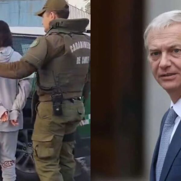 Presidente Kast durante su visita oficial a Chillán, donde se conoció una investigación policial por amenazas en redes sociales.