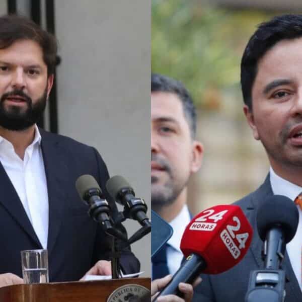 Rodolfo Carter durante una actividad pública tras reaccionar a un mensaje de Gabriel Boric sobre seguridad.