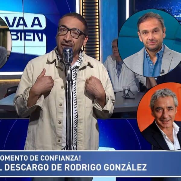 Rodrigo González durante una intervención en el programa Todo va a estar bien de Vía X