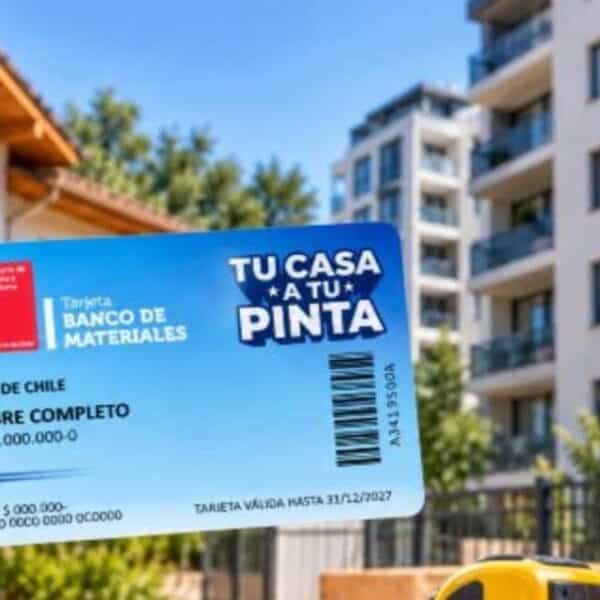 Vivienda chilena en reparación con materiales de construcción: el Minvu abrió la postulación a la Tarjeta Banco de Materiales 2.0 para mejorar casas y departamentos.