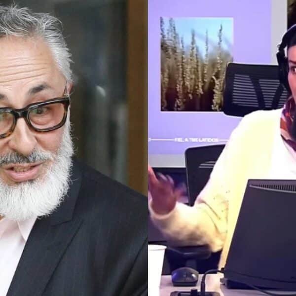 Tonka Tomicic durante su programa en Radio Romántica al abordar su relación con Parived y el litigio en Vitacura