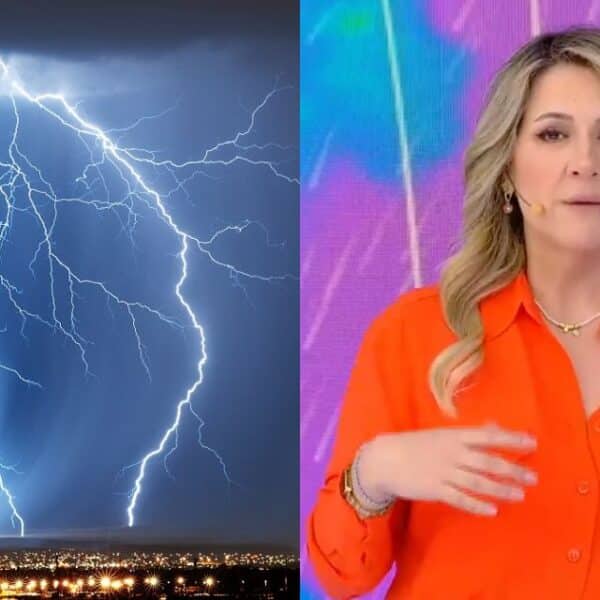 Nubes de tormenta oscurecen el cielo de Santiago: la DMC mantiene aviso por tormentas eléctricas en la Región Metropolitana este miércoles.