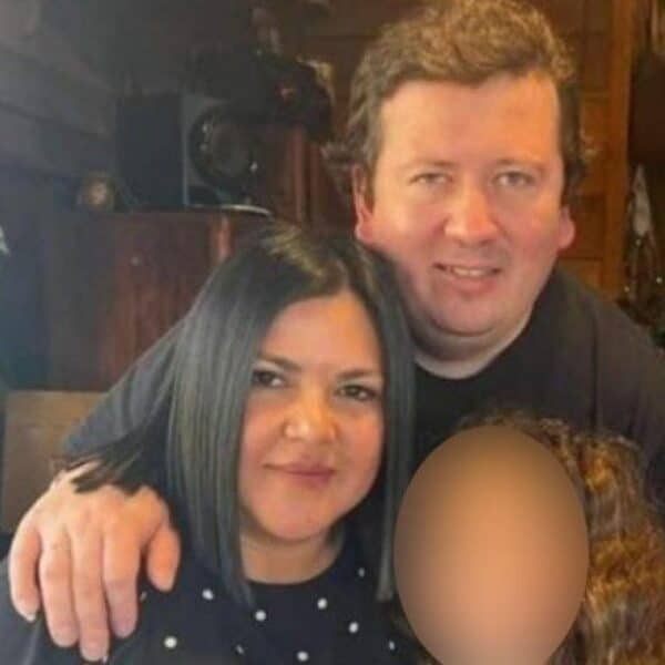 Exterior del Tribunal Oral en lo Penal de Valdivia durante el juicio por el triple homicidio de una familia en el sector de Cayurruca, comuna de Río Bueno.
