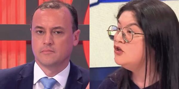 Valeria Cárcamo y Max Lobos participan en un debate político de Próceres sobre el desempleo y la gestión del gobierno de Kast.